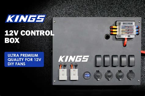 kings electrical box|kings 12v control box.